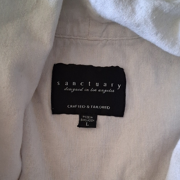 Sanctuary White Vest - Picture 4 of 6